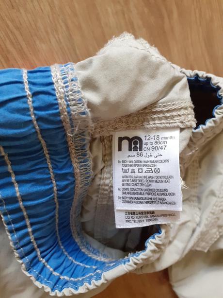 Tenke nohavice, mothercare,86