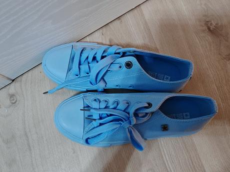 Úžasné bledomodre converse tenisky 37, converse,37