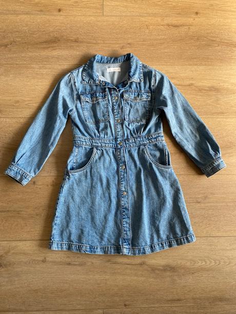 Zara riflové šaty 140, zara,140