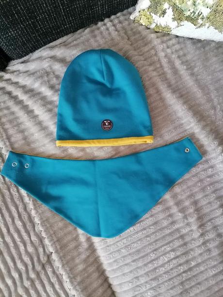 Čiapka jar /jeseň  dvojvrstvova krásny set, 80