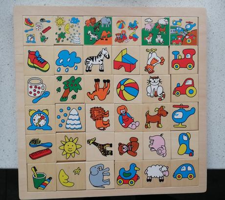 Drevená vkladačka,