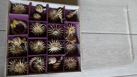 Vianocne ozdoby slamienkove,