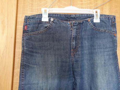 Predám džínsy levis znížený pás, levis,36