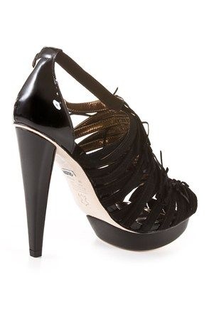 Sexi celokožené strapcové sandále zn. buffalo v.39, 39