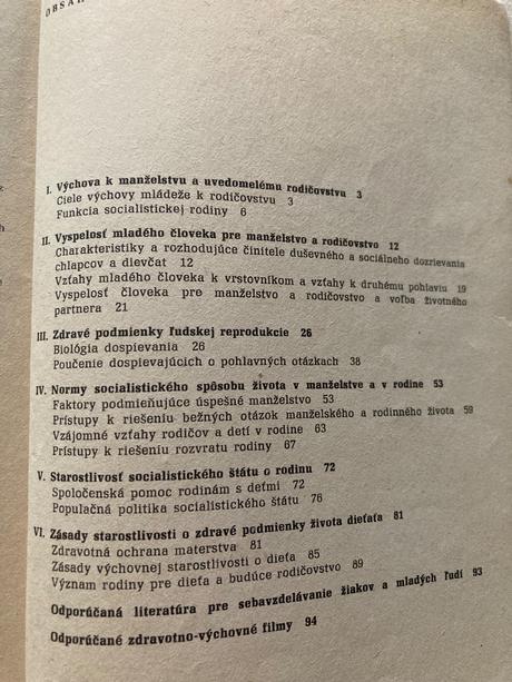 Základy rodinného života (1984),