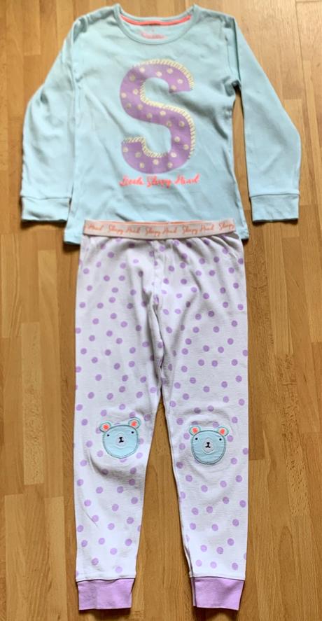 M&s dvojdielne pyžamo  s nápisom s, marks & spencer,116