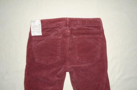 Dámske menčestrové nohavice, gap,s / xs