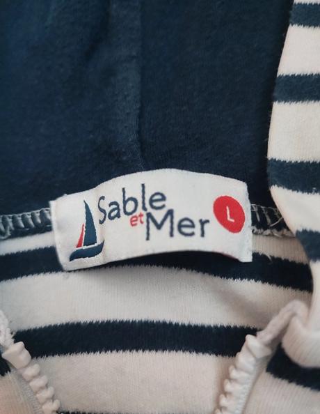 Sable et mer mikina - veľkosť l, <50