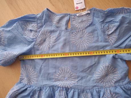 Belasé vyšívané babydoll šaty, sinsay,xs