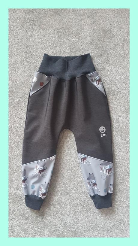 Softshellové nohavice letné zimné reflexné, 80 - 140