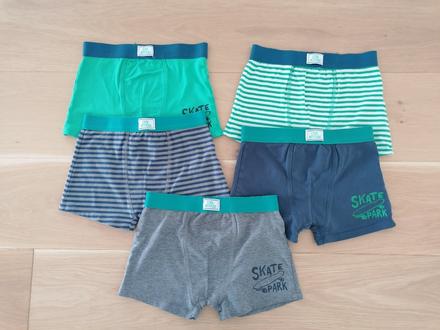 5x trenky, vertbaudet,128