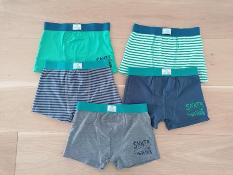 5x trenky, vertbaudet,128