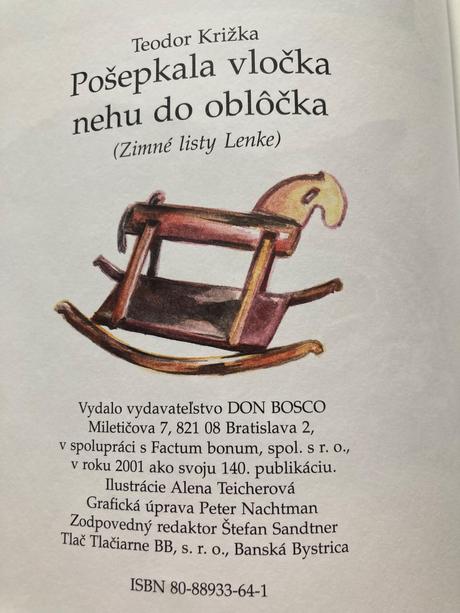Pošepkala vločka nehu do oblôčka (2001), 