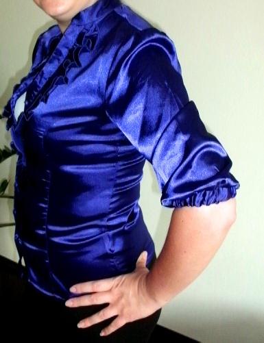 Luxusná saténová blúzka vo veľ. 38-40, takko,m