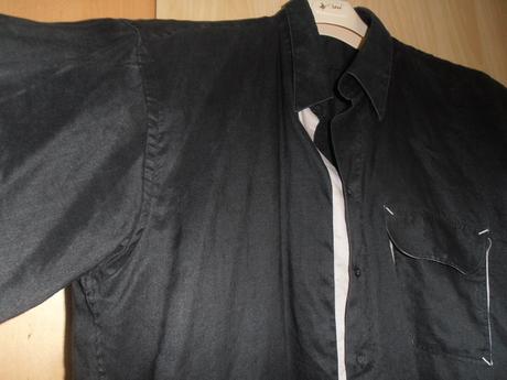 Pánska košela čierna pierre gardin č.xl, pierre cardin,xl