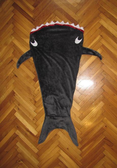 Deka - spací vak žralok, 