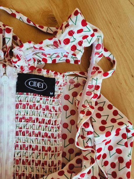 Šatky čerešne / cider veľ.s-m, m