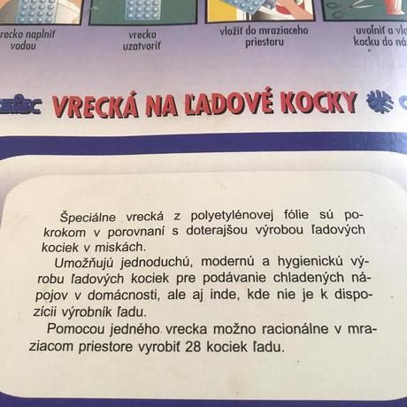 Vrecká na ľad 6 ks,