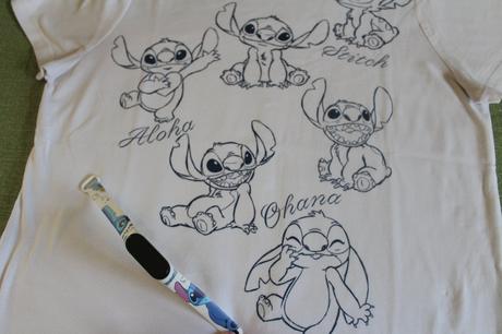 Stitch hodinky a tričko, disney