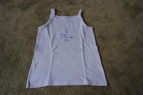 Dievčenské tielko a nohavičky, 122