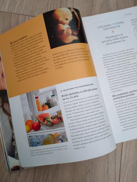 Kniha čakáme bábätko tehotenstvo týždeň po týždni, 