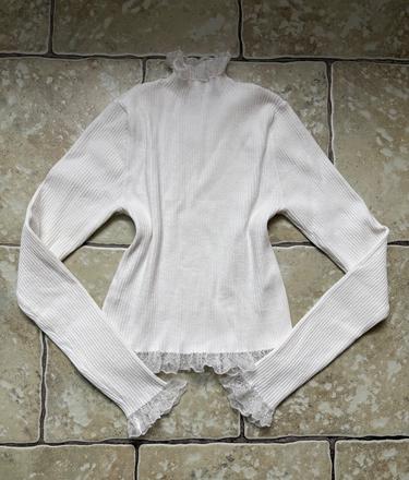 Čipkovaný top zara, zara,l