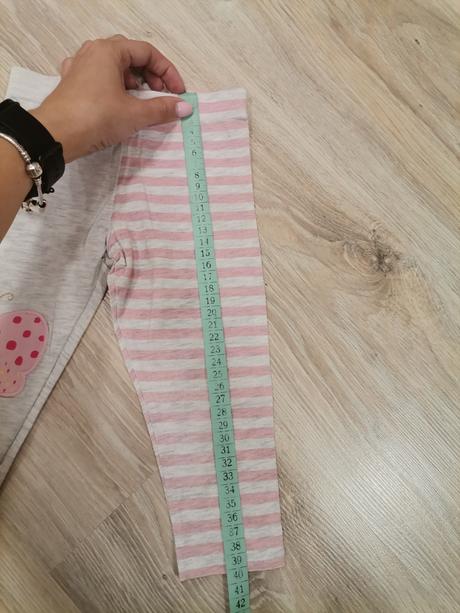 Dievčenské legíny s motylom, f&f,86