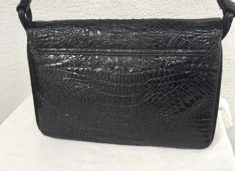 Vintage kozena kabelka, 