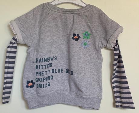 Next svetlošedá mikina, next,104