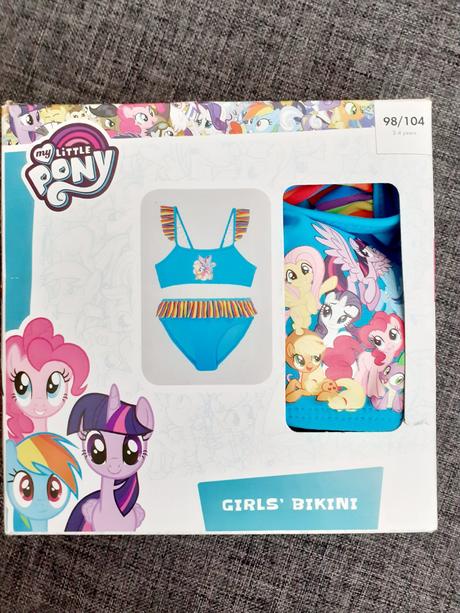 Dievcenske plavky my little pony, hasbro,98