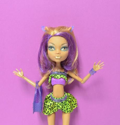 Monster high clawdeen, 