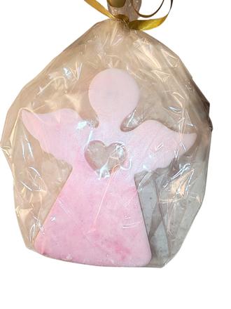 Sviečka z kokosoveho vosku anjel, 