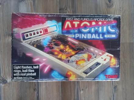 Retro hra pinball r.1979,
