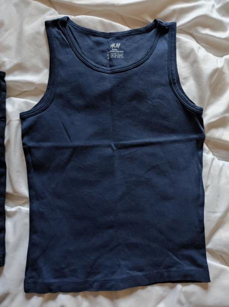 2x tielko modré veľ 122/138, palomino,128