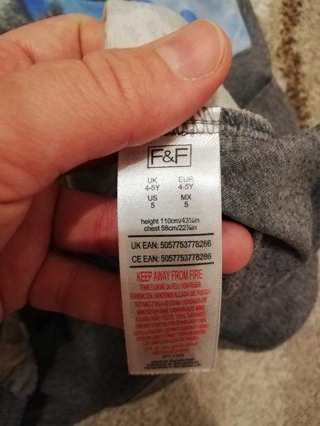 Tričko s dinosaurmi, f&f,110