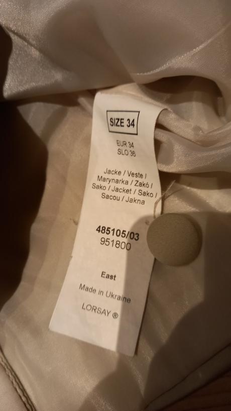 Elegantné sako orsay, orsay,34