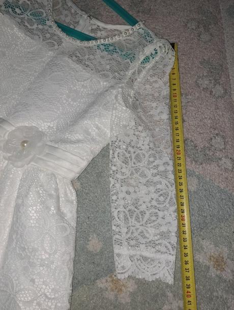 Spoločenské šaty-nové farba maslová, 140