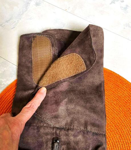 Vysoké semišové čižmy, 38