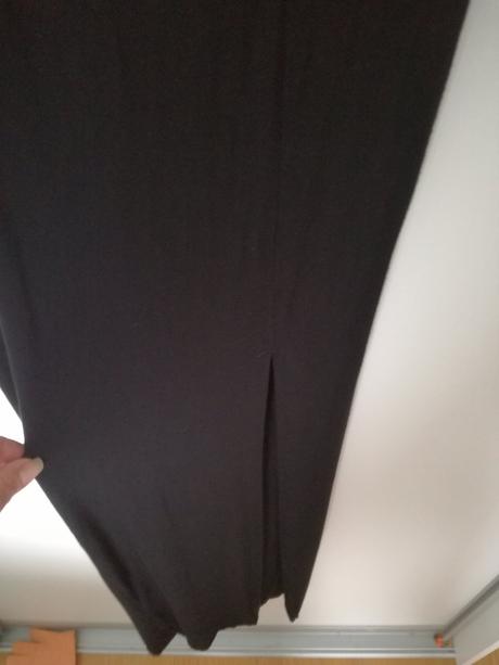 Maxi saty cierne bavlnene, s