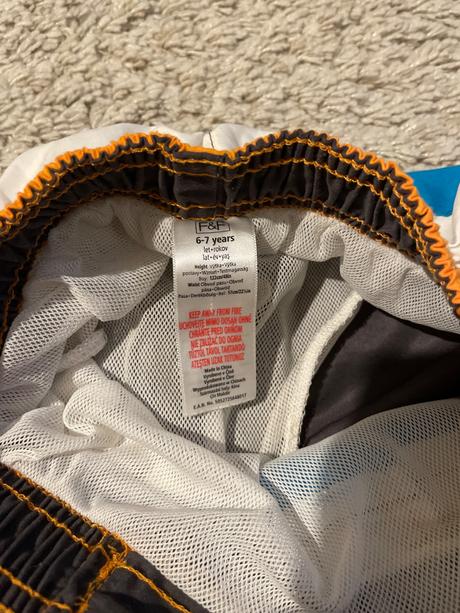 Chlapčenské plavky 6-7 r., f&f,122