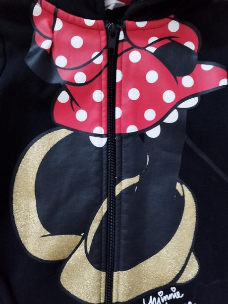 Mikina minnie 7-8r, h&m,128