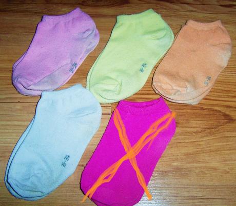 Ponožky krátke,členkové 13párov, 31