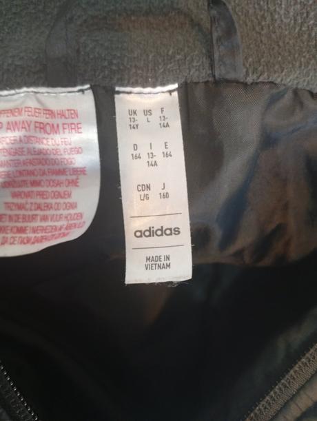 Zimná bunda, adidas,164