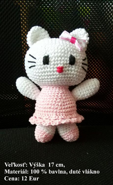 Háčkovaná hello kitty, 