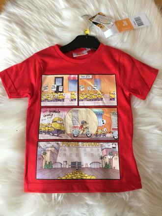 Chlapčenské tričko mimoni - viac veľkostí., 128