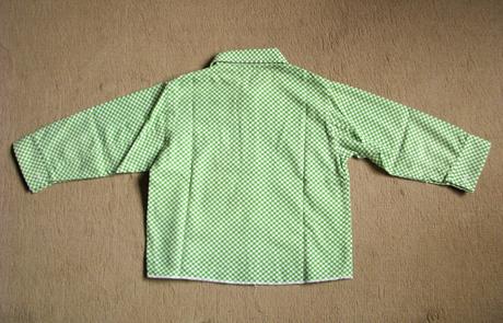 Zeleno-biela kockovaná košeľa, 92