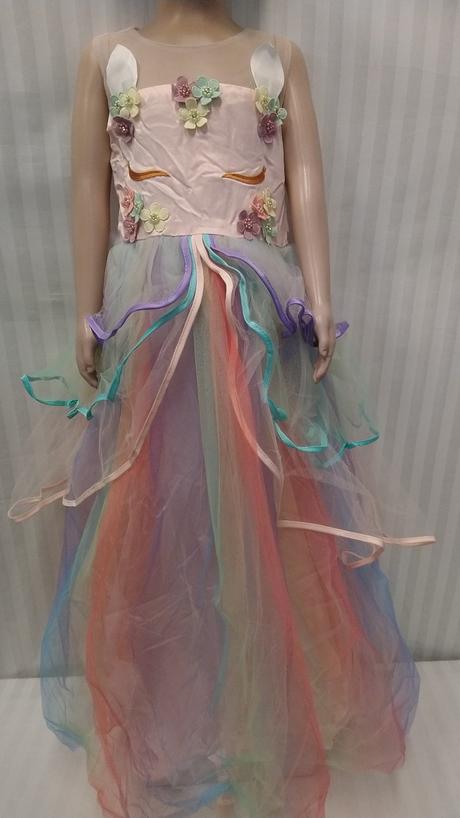 2 dielny kostým dúhový jednorožec, 8-10r, 128-140,