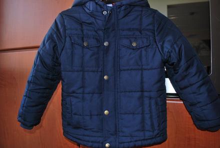 Chlapčenská zimná bunda, lupilu,110