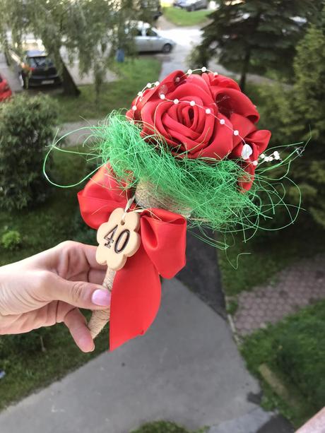 Ružičky pre p. učiteľky ci inú prilezitost, 