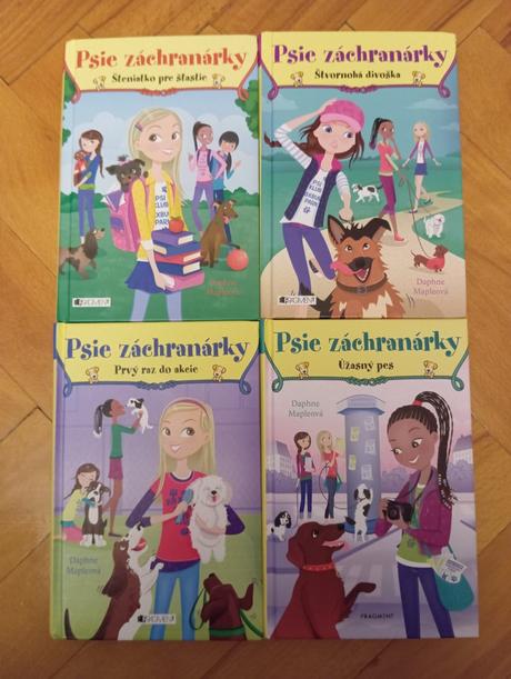 Psie záchranárky 4 knižky,